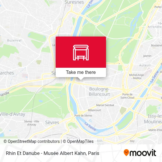 Rhin Et Danube - Musée Albert Kahn map