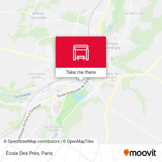 École Des Prés map