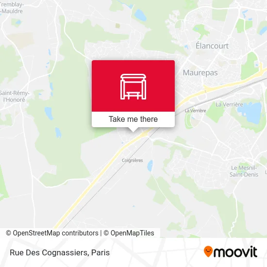 Rue Des Cognassiers map