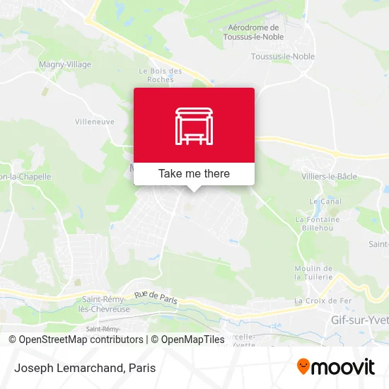 Joseph Lemarchand map