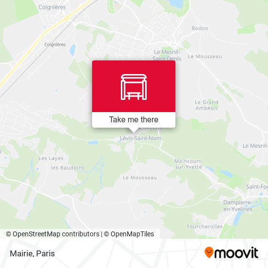 Mairie map