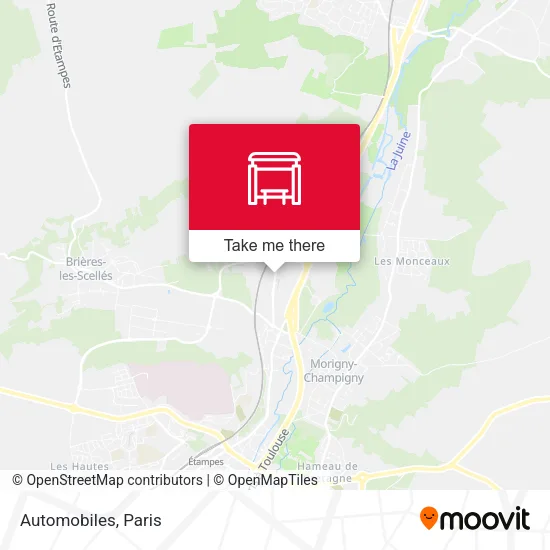 Automobiles map