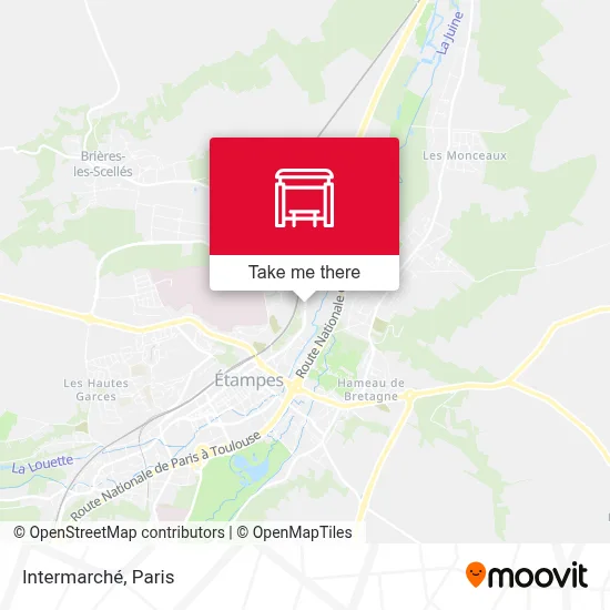 Intermarché map