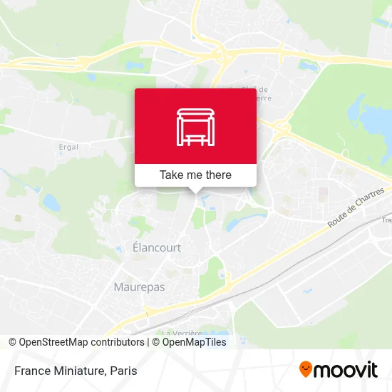 France Miniature map