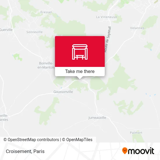 Croisement map