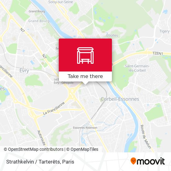 Strathkelvin / Tarterêts map