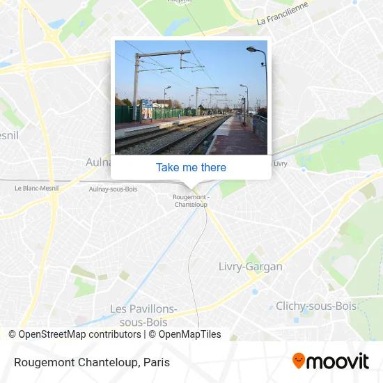 Rougemont Chanteloup map