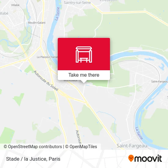 Stade / la Justice map