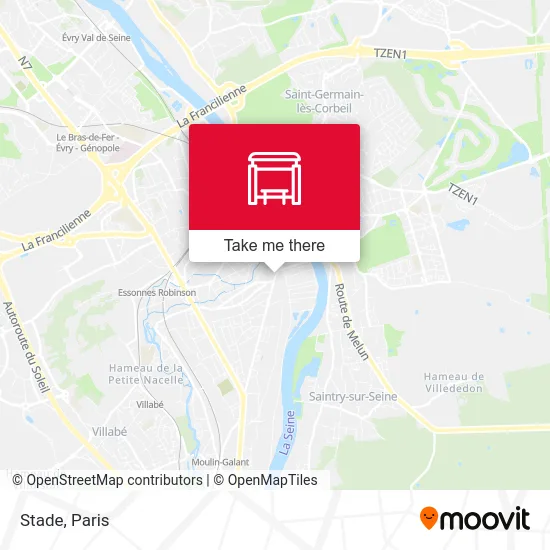 Stade map