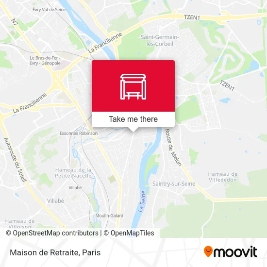 Maison de Retraite map