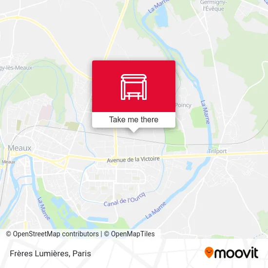 Frères Lumières map