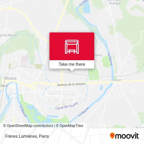 Frères Lumières map