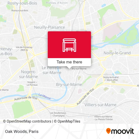 Bois Des Chênes map