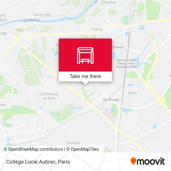 Collège Lucie Aubrac map