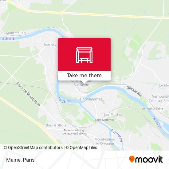 Mairie map