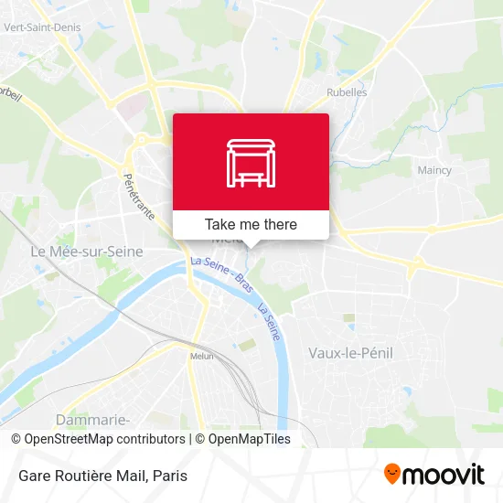 Gare Routière Mail map