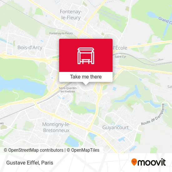 Gustave Eiffel map