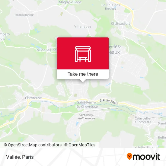 Vallée map
