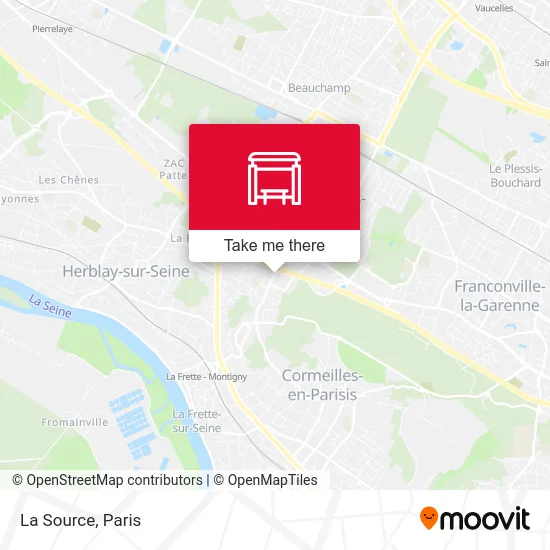 Mapa La Source