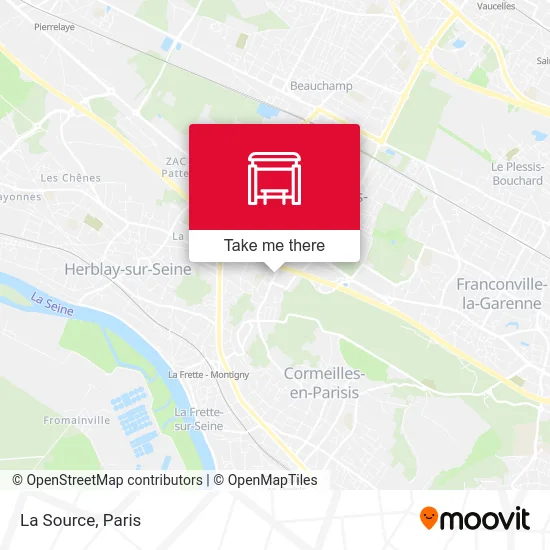 Mapa La Source
