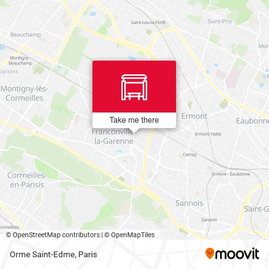 Orme Saint-Edme map