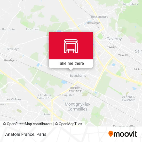 Anatole France map