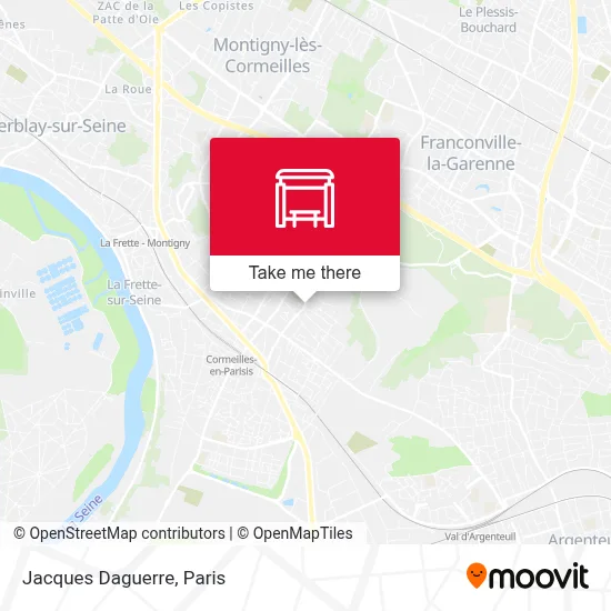 Jacques Daguerre map