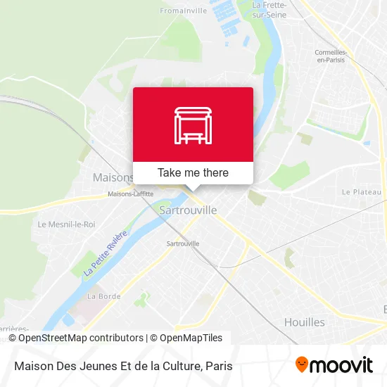 Maison Des Jeunes Et de la Culture map