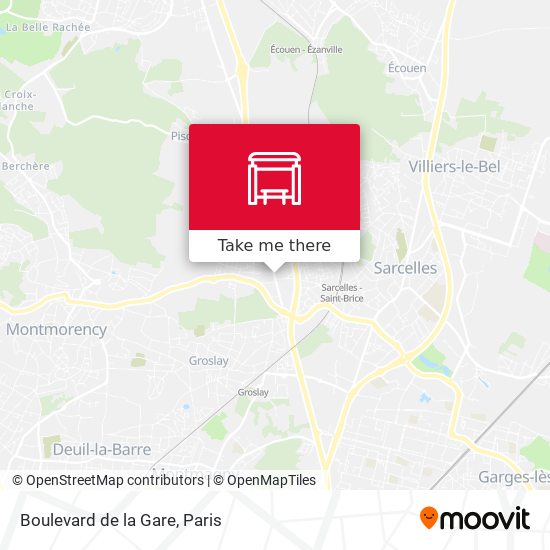 Boulevard de la Gare map
