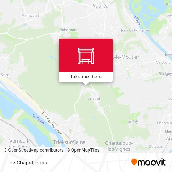 La Chapelle map