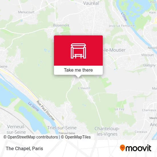 La Chapelle map