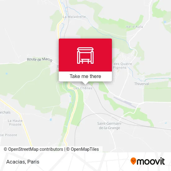 Acacias map