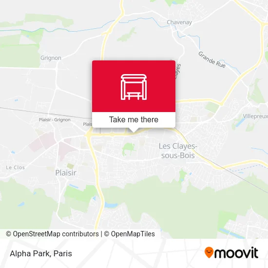Alpha Park map