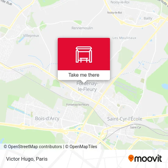 Victor Hugo map