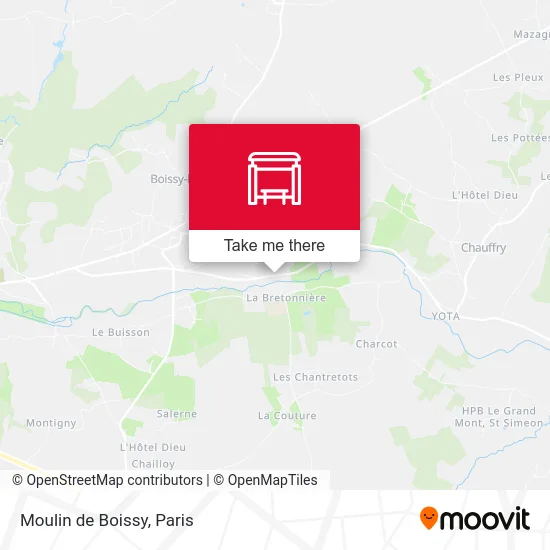 Moulin de Boissy map