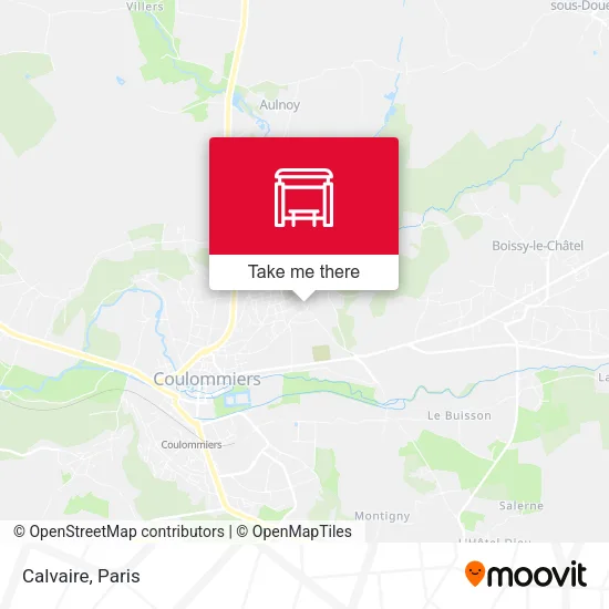 Calvaire map