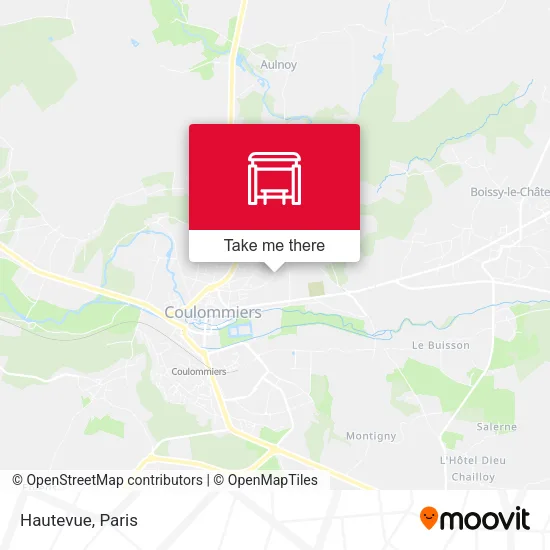 Hautevue map