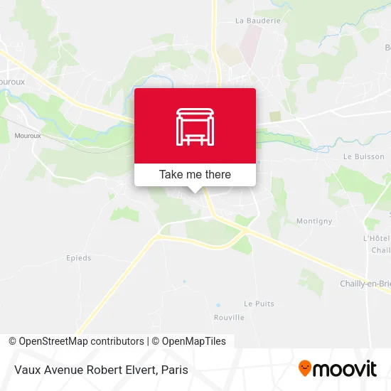 Vaux Avenue Robert Elvert map