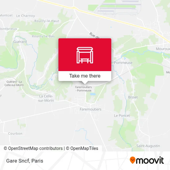 Gare Sncf map
