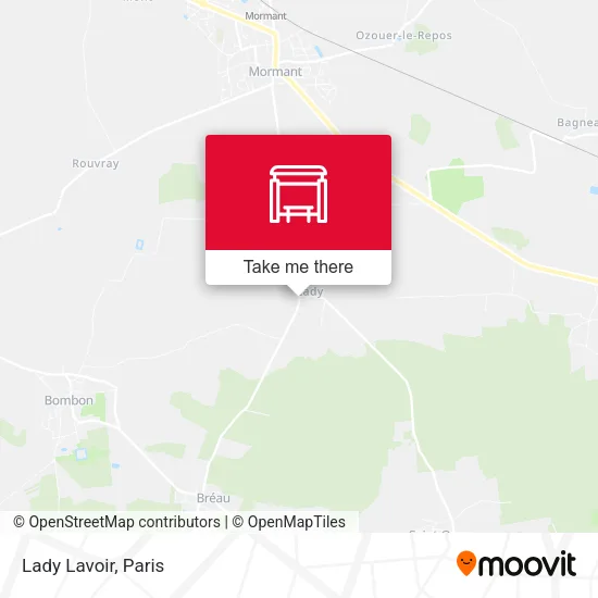 Lady Lavoir map