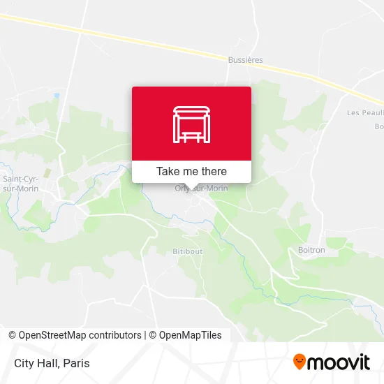 Mairie map