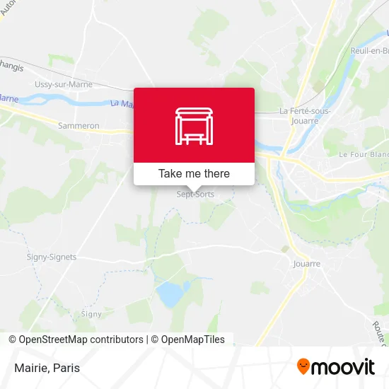 Mairie map