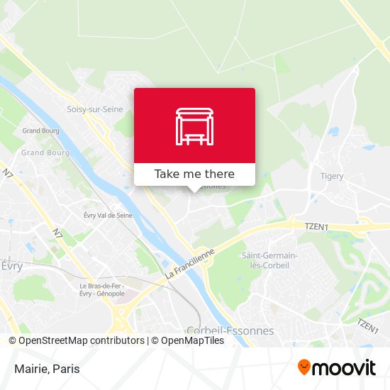 Mairie map