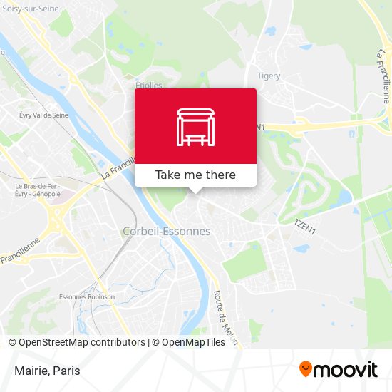 Mairie map