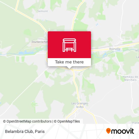 Belambra Club map