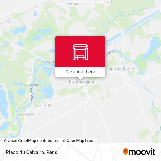 Place du Calvaire map