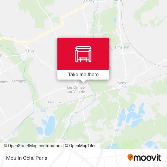 Moulin Ocle map