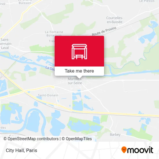 Mairie map