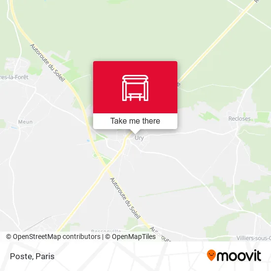 Poste map