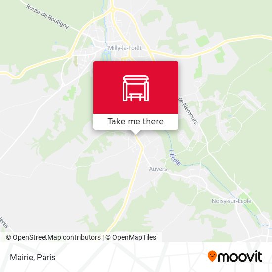 Mairie map